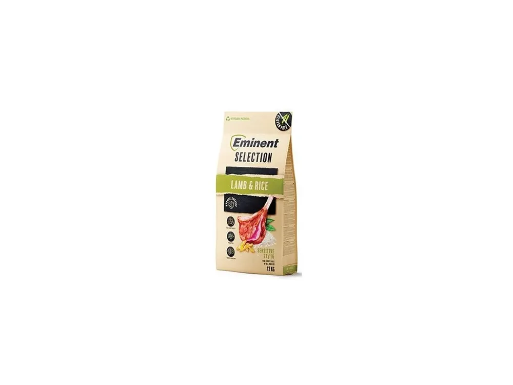 Vrácení Zdarma Eminent Selection Dog Sensitive Lamb&Rice 12kg