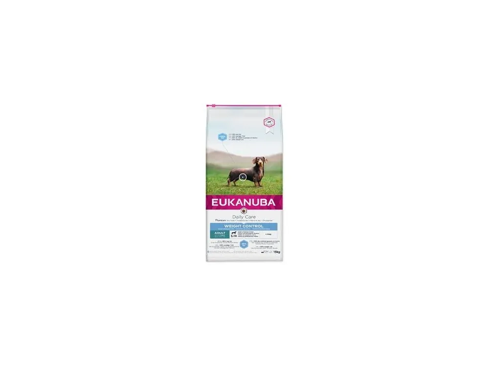 Aktuální Eukanuba Dog Adult Medium Weight Control 15kg