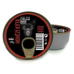 FALCO DOG hovězí kýta, konzerva 120 g Odeslání Ihned