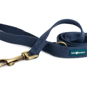 Farm Company ekologicky šetrné vodítko pro psy ze sojových vláken S/M 2cm/120cm námořnická modrá Nízká Cena