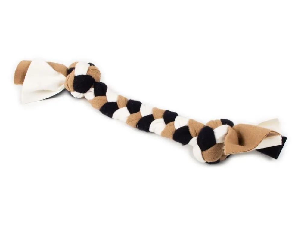 Sleva Farm Company hračka pro psy z recyklované tkaniny S/M 33cm 2 uzle