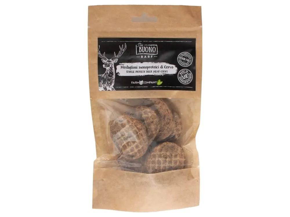 Farm Company Single protein - jelení pamlsky penízky 70g Levný