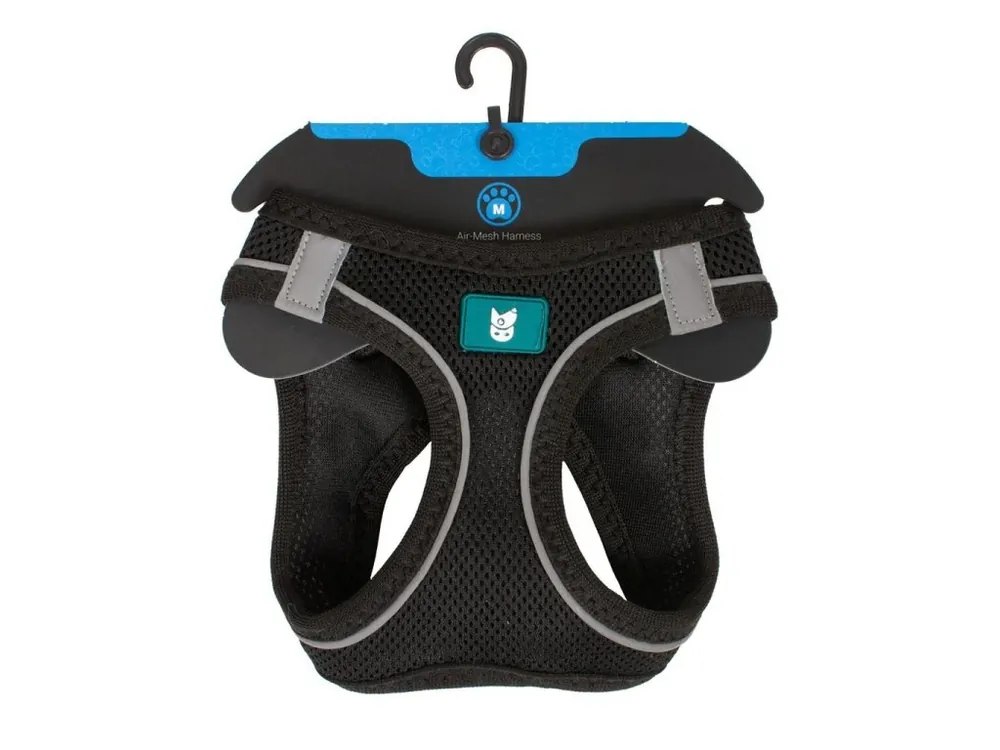 Cenová Bomba Farm company soft mesh postroj pro psy černý L 48-54cm