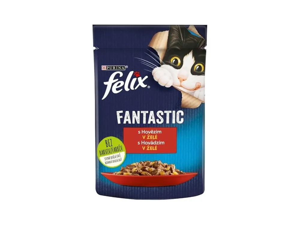Felix cat kaps.-Fantastic hovězí v želé 85 g Akce