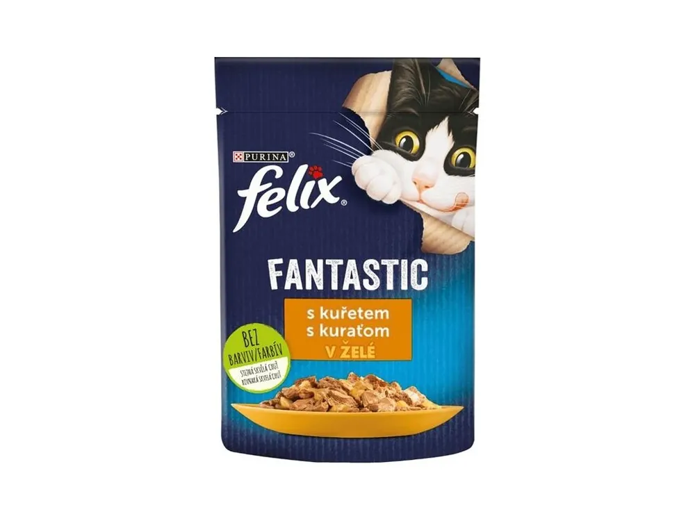 Akce Felix cat kaps.-Fantastic kuře v želé 85 g