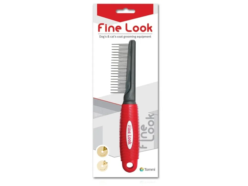 Fine Look red image - hřeben kombinovaný Časově Omezené