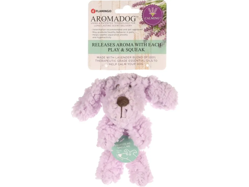 Flamingo Aromadog Hračka pro štěňata fialová 15cm Přímo Od Výrobce