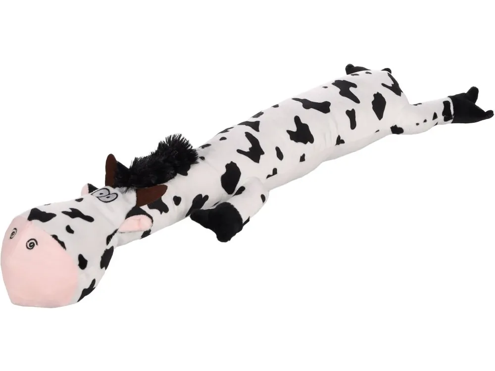 Speciální Cena Flamingo Bellu Hračka pro psy Kravička bílá/černá 58cm