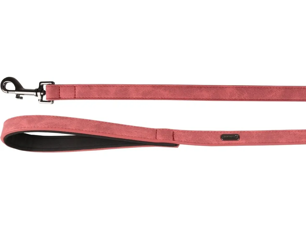 Výprodej Flamingo Delu Vodítko s neoprenovým polstrováním Červená 100x1,5cm