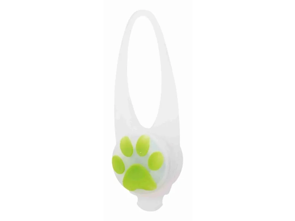 Flasher blikačka pro psy 2,4 cm / 8 cm bílá/barevná tlapka (RP 2,10 Kč) Akce