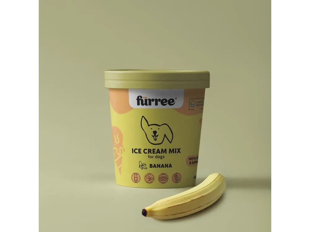 Fürree Ice cream Banana Zmrzlina pro psy 60g Tovární Cena