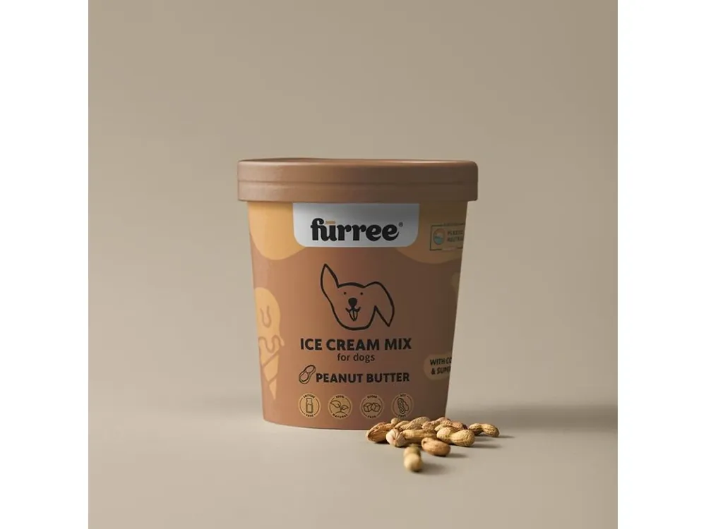 Omezená Nabídka Fürree Ice cream Peanut Butter Zmrzlina pro psy 60g