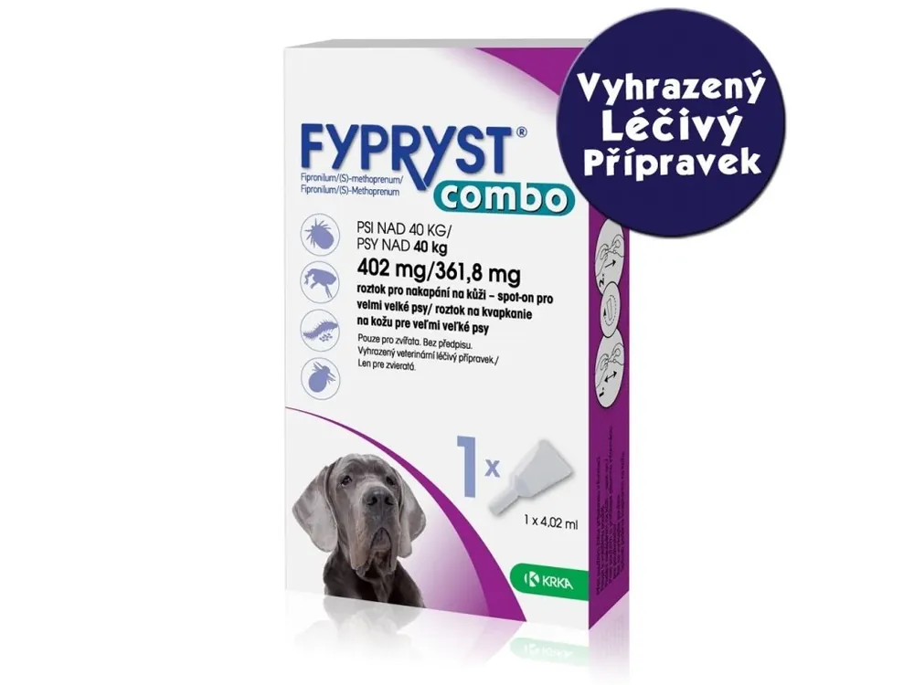 Objednat Nyní Fypryst combo spot-on XL (pes nad 40kg)