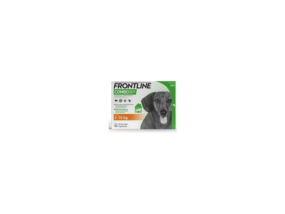 FRONTLINE COMBO spot-on pro psy S (2-10kg)-3x0,67ml Dokud Zásoby Vydrží