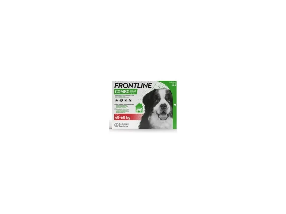 FRONTLINE COMBO spot-on pro psy XL (40-60kg)-3x4,02ml Akční Nabídka