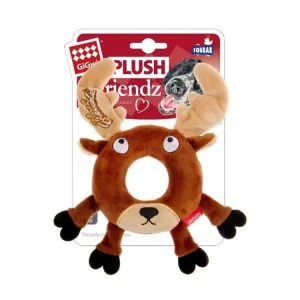 Cenová Bomba GiGwi Plush Friendz sob s gumovým kroužkem