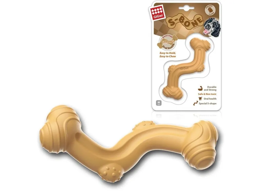 GiGwi žvýkací kost S-Bone, vel.L Speciální Cena