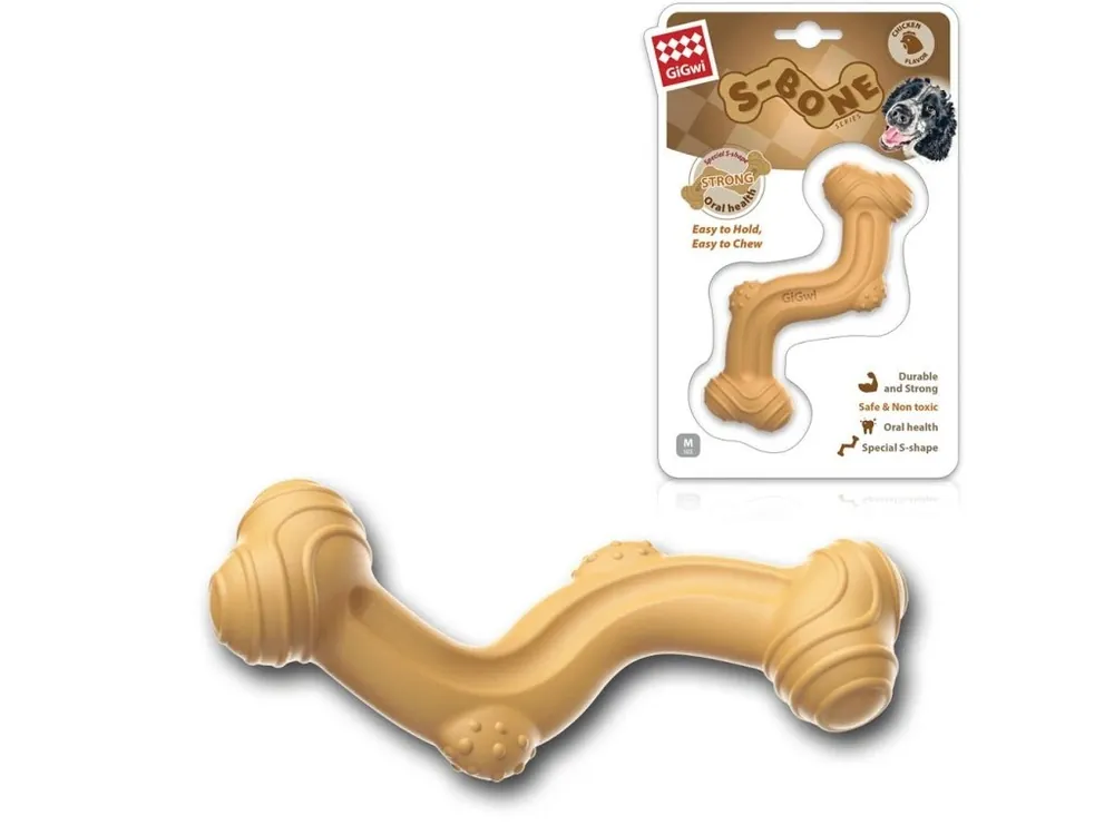 GiGwi žvýkací kost S-Bone, vel.M Tovární Cena