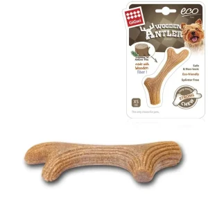 GiGwi Žvýkací parůžky (Wooden Antler), XS Cenově Výhodný