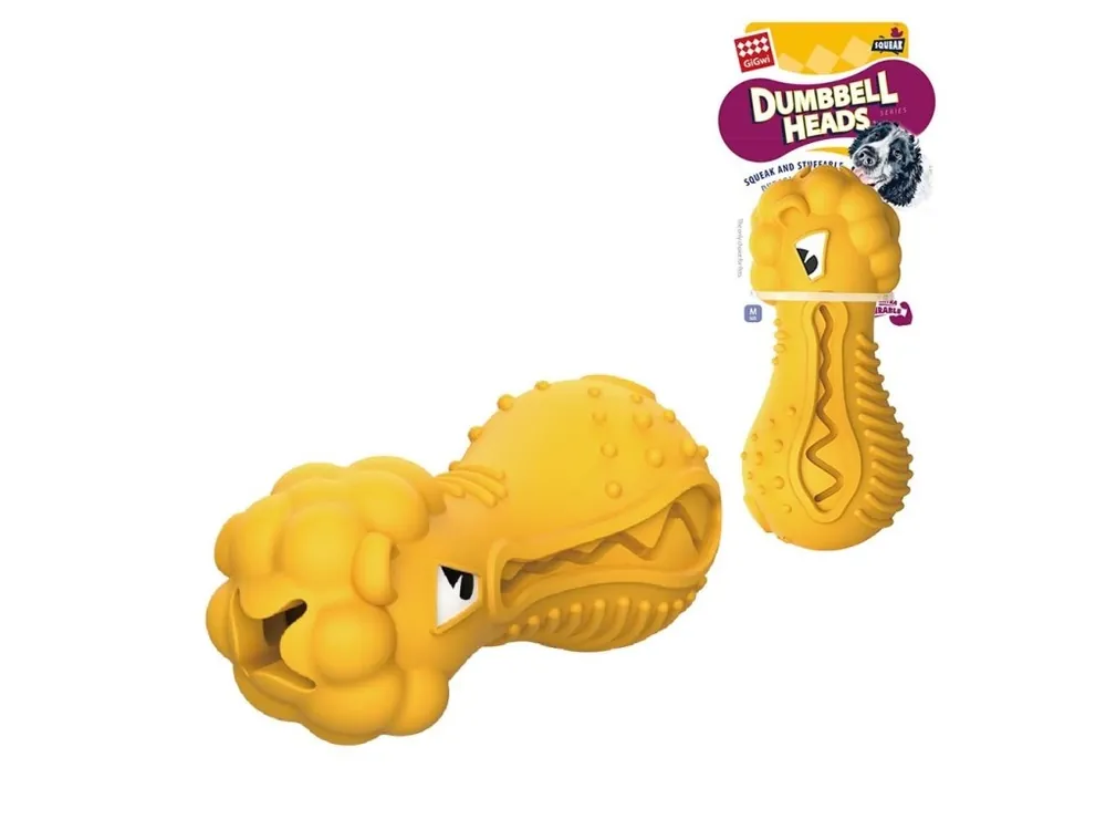 GiGwi Dumbbell Heads lev Levný