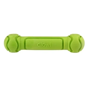 Cenová Bomba GiGwi Foamer Dumbbell činka z tvrzené pěny zelená