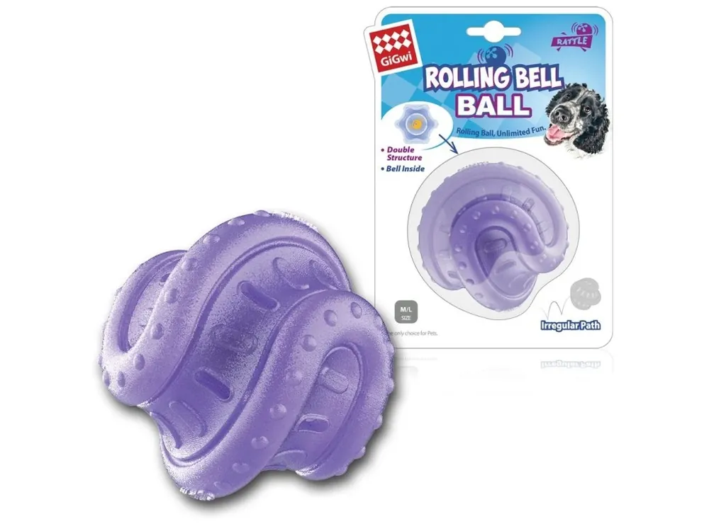 Odeslání Ihned GiGwi míček Rolling Bell Ball, 7,5 cm