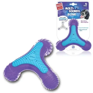 GiGwi Multi-Sounds Bone, 16x14cm Aktuální