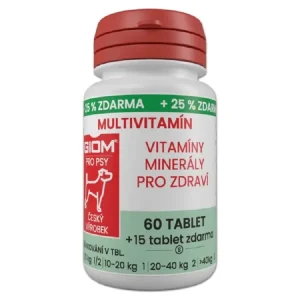 Giom S Multivitamín 60 tbl. +25% zdarma Zlevněný