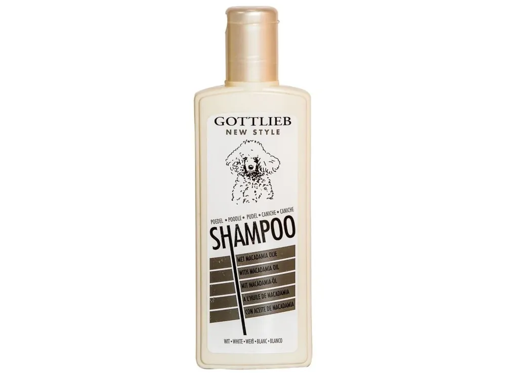 Gottlieb Pudel šampon 300 ml - pro bílé pudly s makadamovým olejem Levný