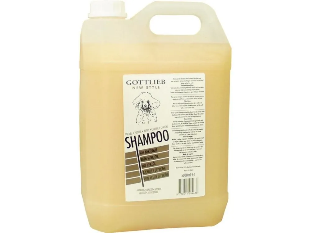 Gottlieb Pudel šampon 5 l - pro bílé pudly s makadamovým olejem Vysoce Kvalitní