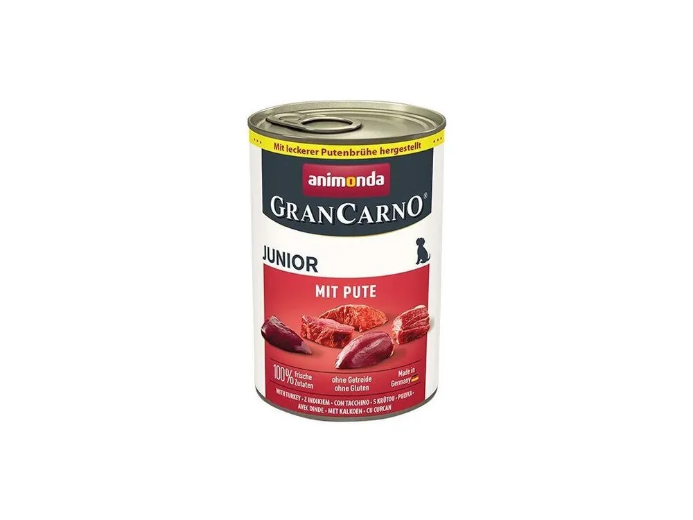 Finální Výprodej GRANCARNO Junior - s krůtím masem 400 g