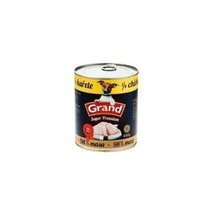 GRAND konz. pes Extra s 1/4 kuřete 850g Sleva