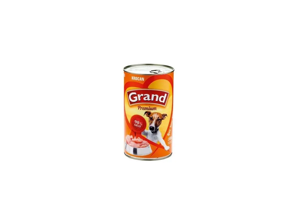 Nakupujte Hned GRAND konz. pes krocaní 1300g