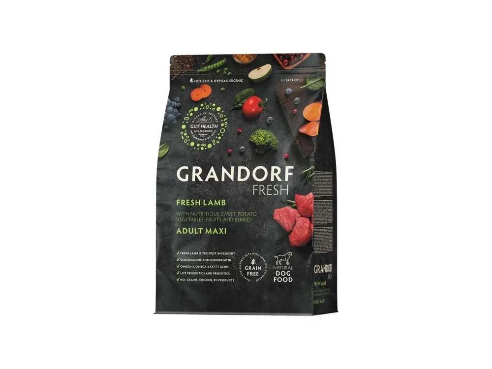 Poslední Šance Grandorf FRESH granule pro psy Adult Maxi - Jehně 3kg
