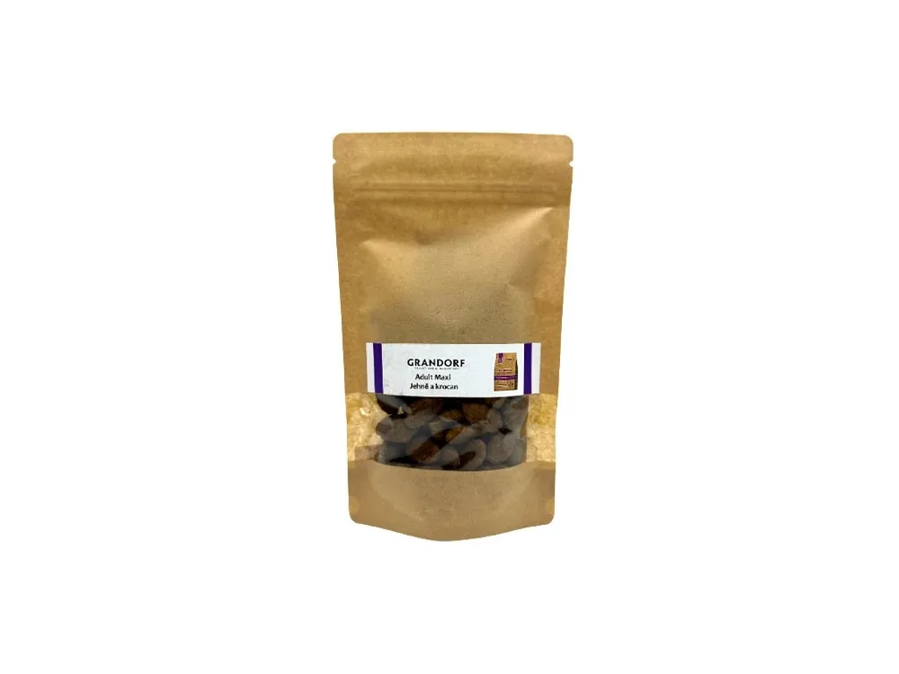 Kup Teď Grandorf granule pro psy Adult Maxi - Jehně a krocan vzorek 75g