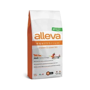 Levný Granule pro dospělé psy Alleva EQUILIBRIUM Dry Chicken & Ocean Fish, 12 kg