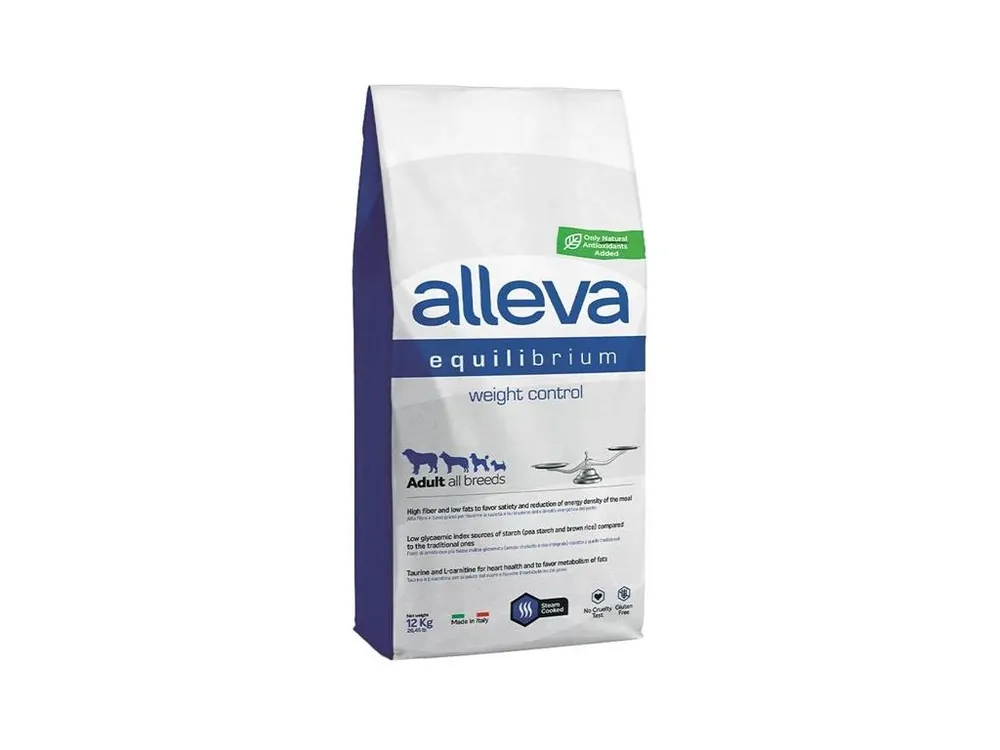 Granule pro dospělé psy Alleva EQUILIBRIUM Dry Weight Control All Breeds, 12 kg Levný
