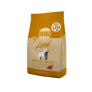 Granule pro dospělé psy Araton Dog Dry Adult Lamb Small Kibble, 3 kg Časově Omezené