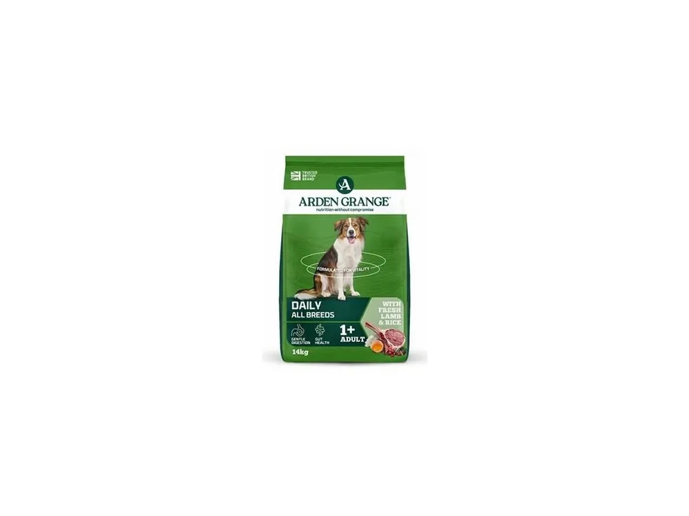 Granule pro dospělé psy Arden Grange Dog Adult with fresh Lamb&Rice, 14 kg Ihned K Objednání