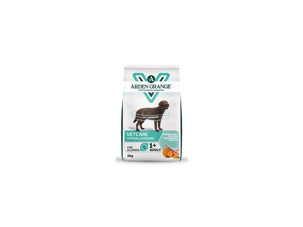 Omezená Nabídka Granule pro dospělé psy Arden Grange Dog VetCare Hypoallergenic, 2 kg