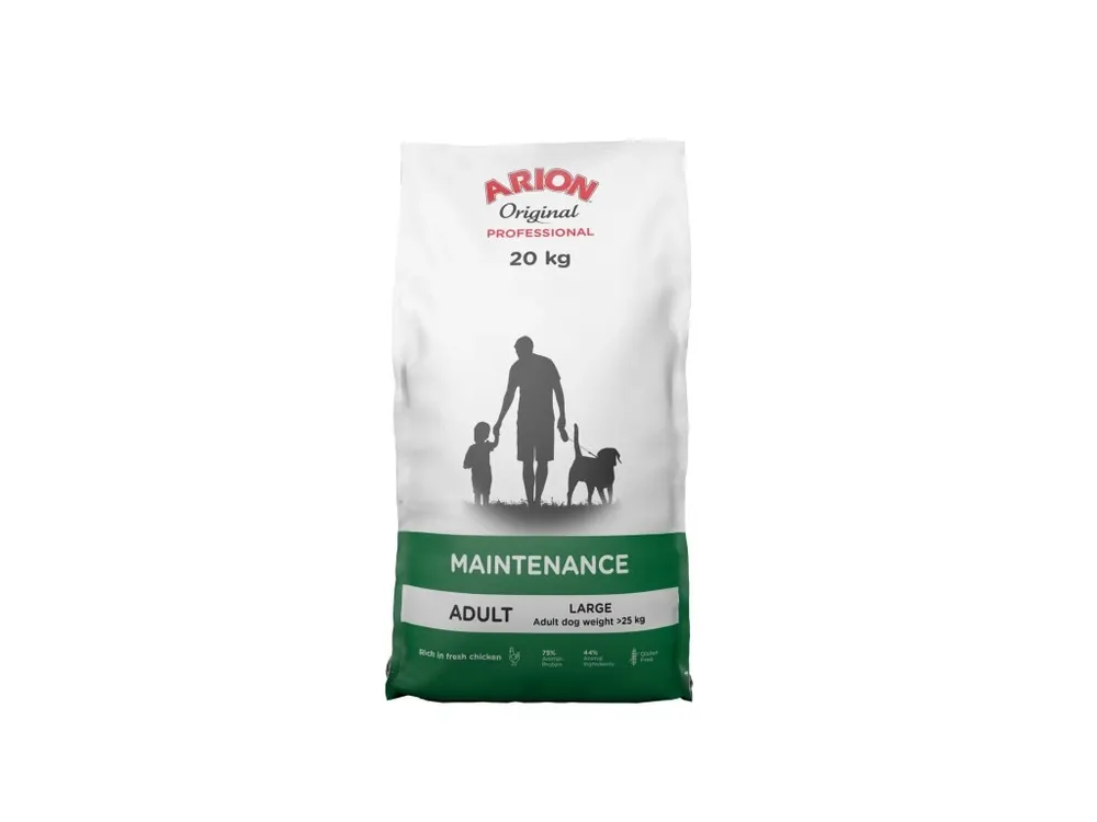 Časově Omezené Granule pro dospělé psy ARION Professional Maintenance Large, 20 kg
