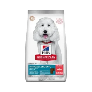 Super Cena Granule pro dospělé psy Hill‘s Science Plan Canine Adult Hypoallergenic Medium Salmon, 12 kg
