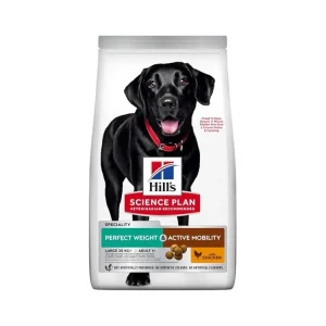 Granule pro dospělé psy Hill‘s Science Plan Canine Adult Perfect Weight & Active Mobility Large Breed, 12 kg Jen Po Omezenou Doba