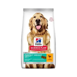 Granule pro dospělé psy Hill‘s Science Plan Canine Adult Perfect Weight Large Breed Chicken, 12 kg Odeslání Ihned