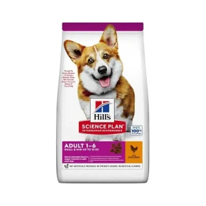 Tovární Cena Granule pro dospělé psy Hill‘s Science Plan Canine Adult Small & Mini Chicken, 10 kg