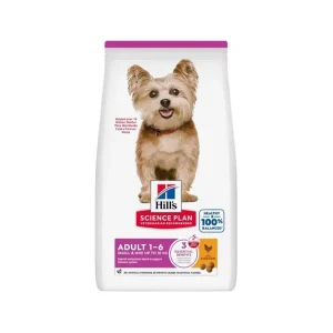 Granule pro dospělé psy Hill‘s Science Plan Canine Adult Small & Mini Chicken, 3 kg Akce
