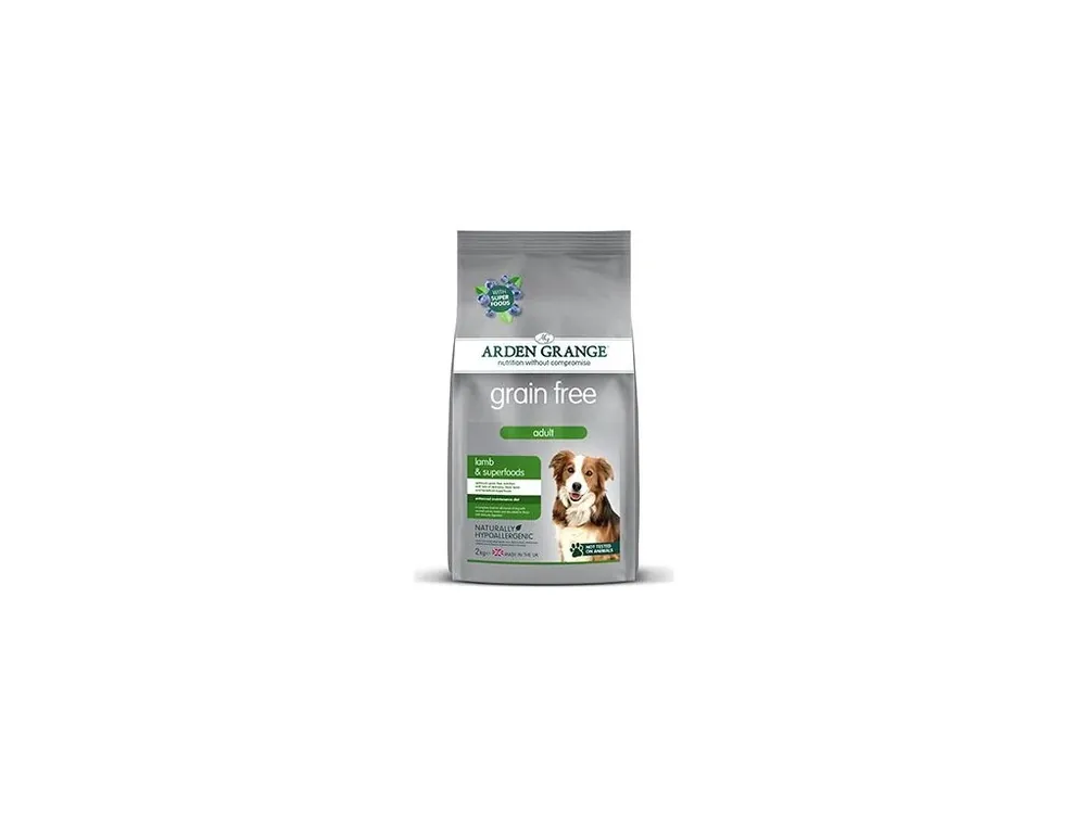 Sleva Granule pro psy Arden Grange Dog GF Adult Lamb&Superfoods, 2 kg