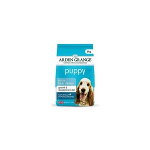 Akční Nabídka Granule pro psy Arden Grange Dog Puppy/Junior rich in fresh Chick., 6 kg