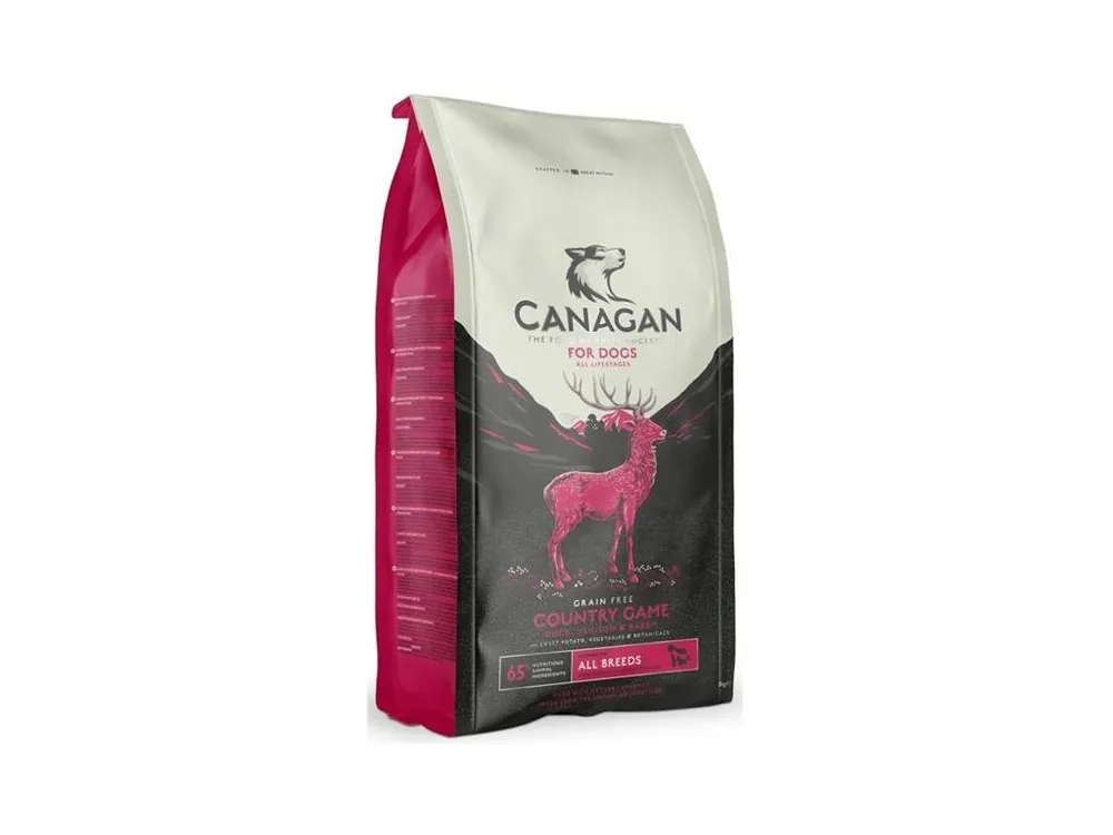 Granule pro psy Canagan Dog Dry Country Game, 2 kg Omezená Nabídka