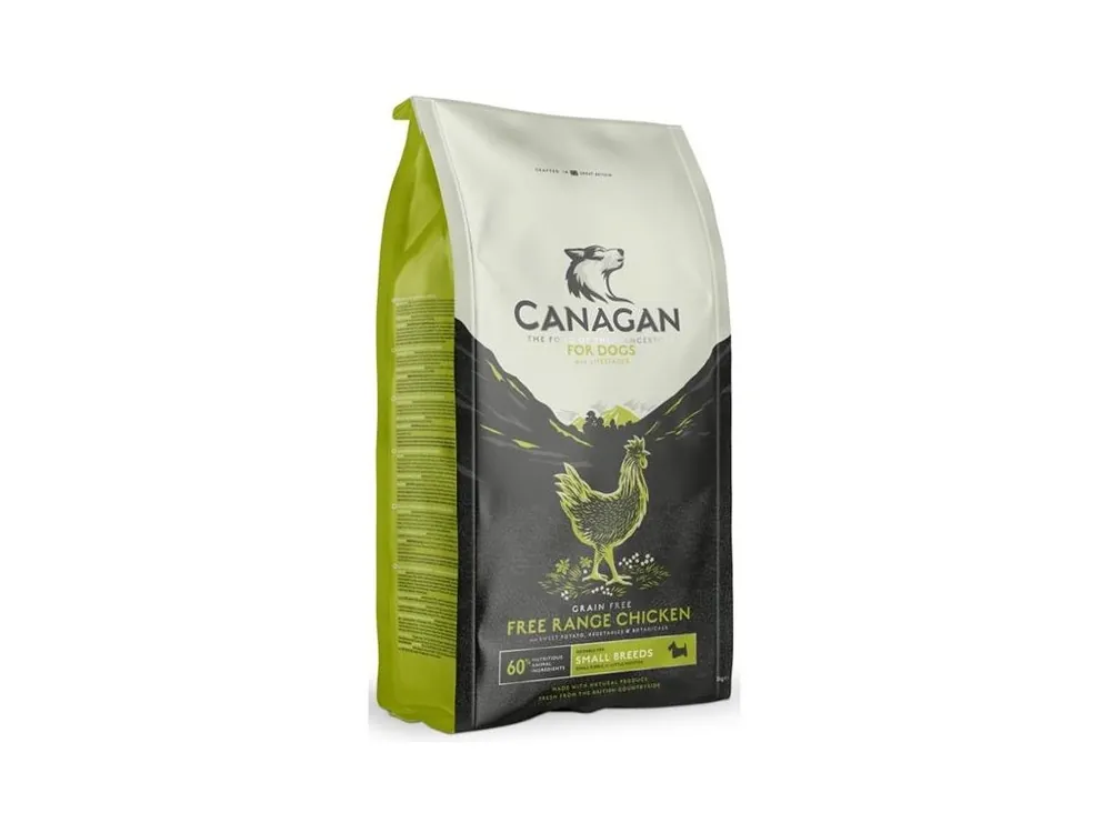Ověřený Granule pro psy Canagan Dog Dry Small Breed Free-Range Chicken, 6 kg
